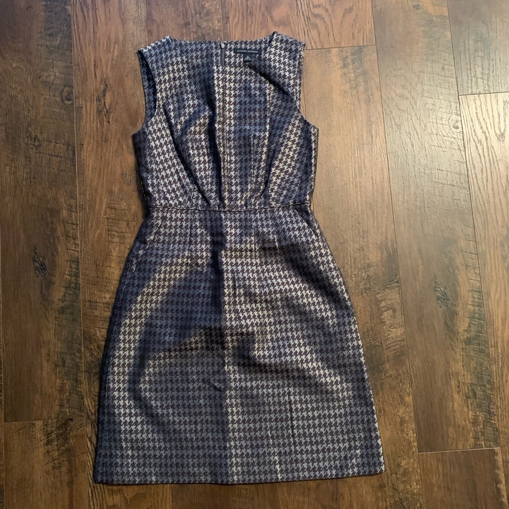 Banana Republic Houndstooth Dress